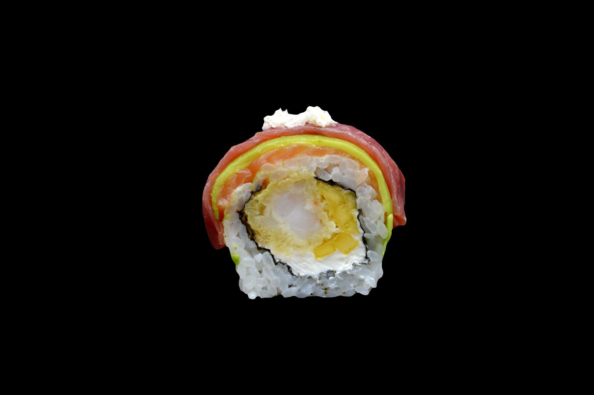 1. Rainbow Roll