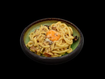 Miso Carbonara z boczkiem chashu