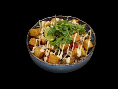 Wege fryty tofu