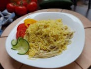 Špagety Carbonara, parmezán