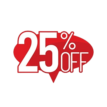 25% reducere la toate comenzile Rod