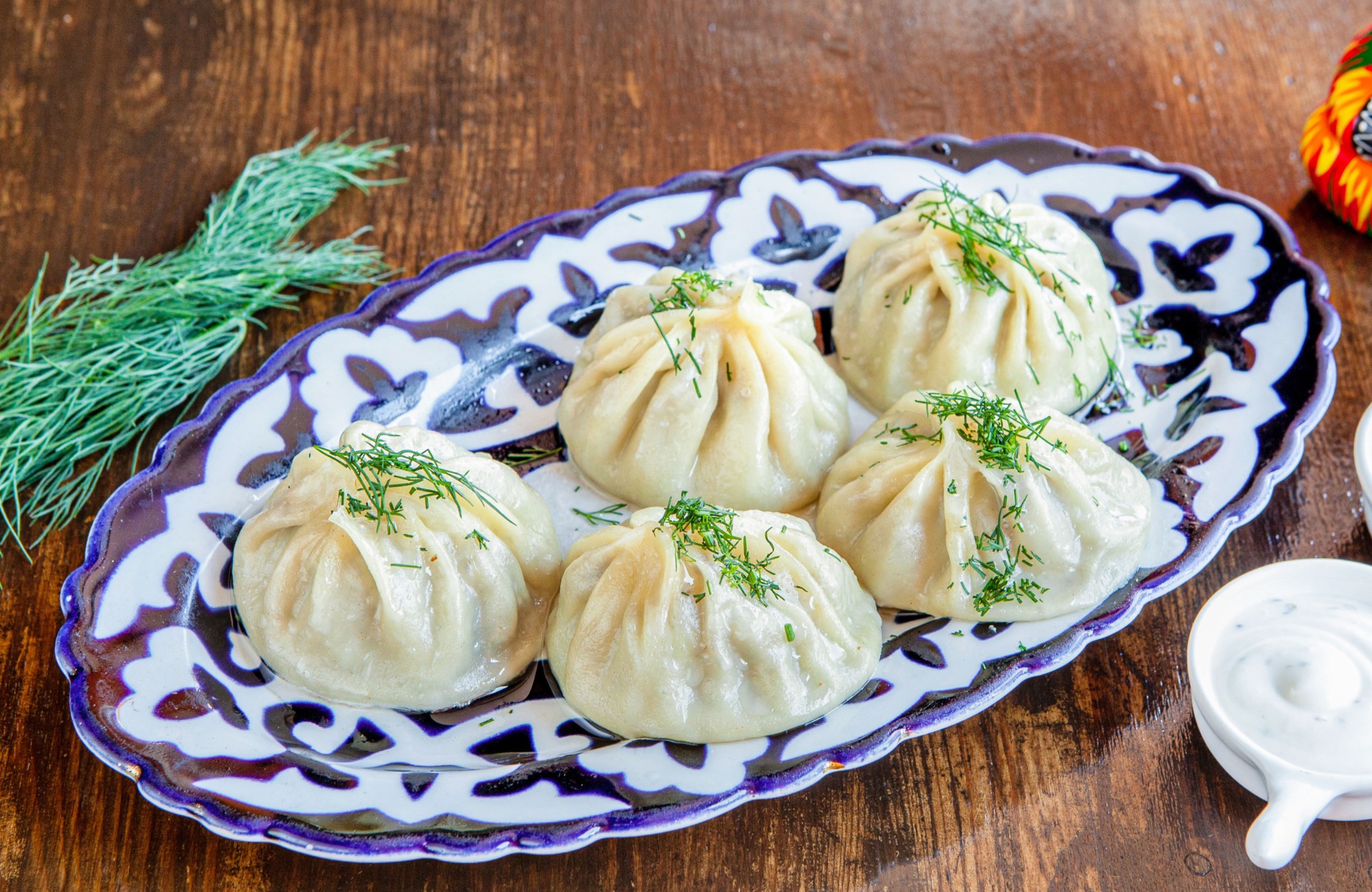 Manty z baraniną 5 szt.