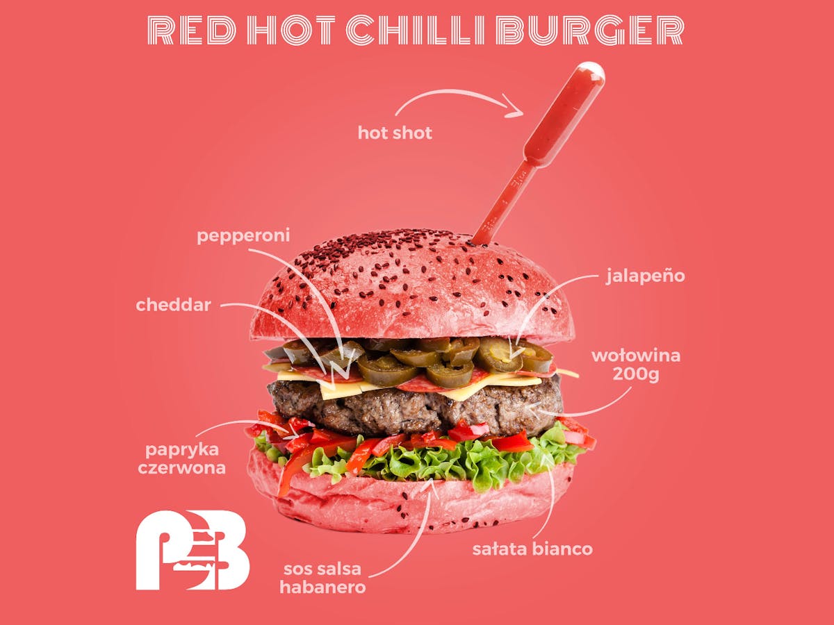 RED HOT CHILLI BURGER