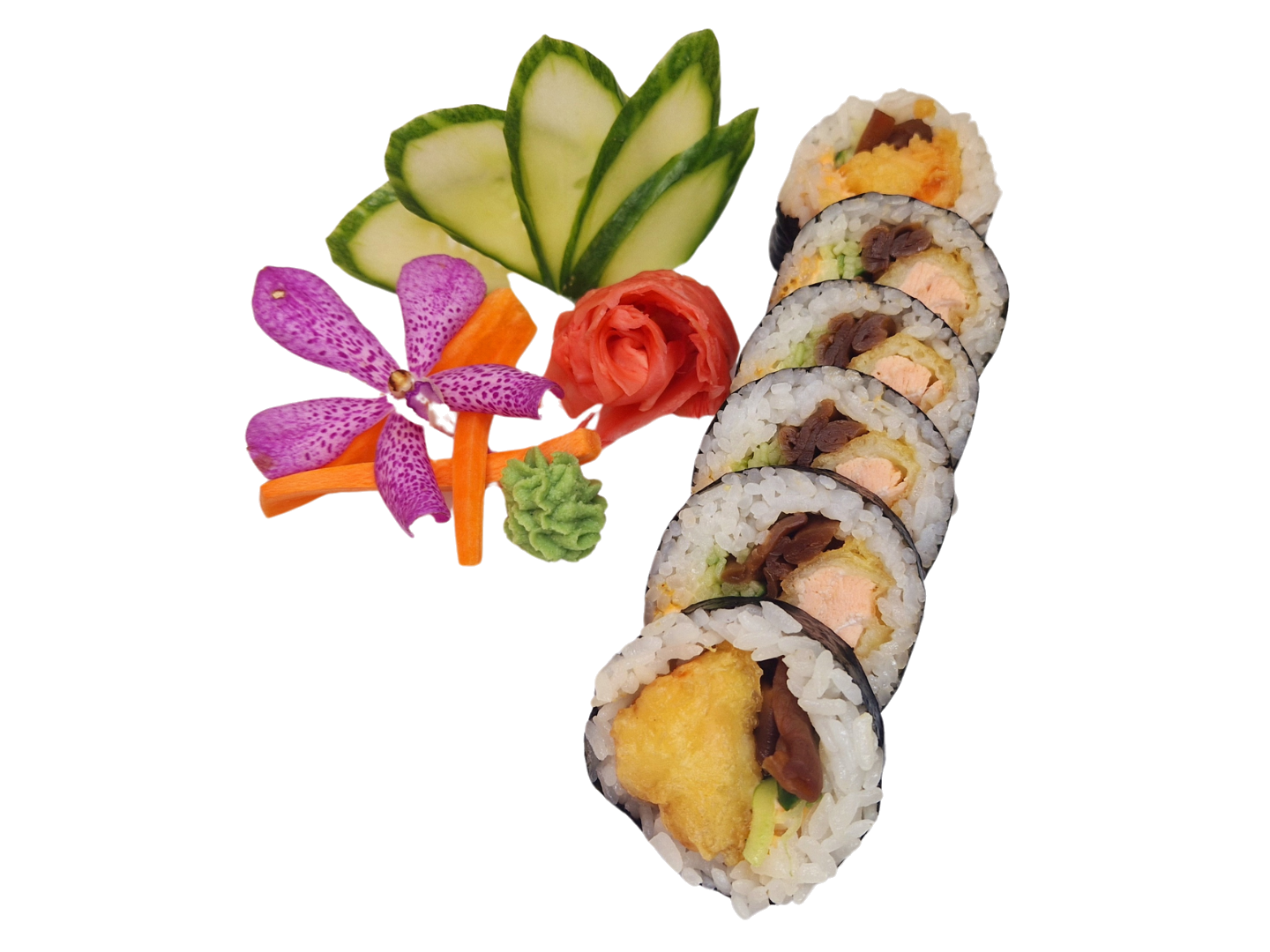 Futo łosoś tempura