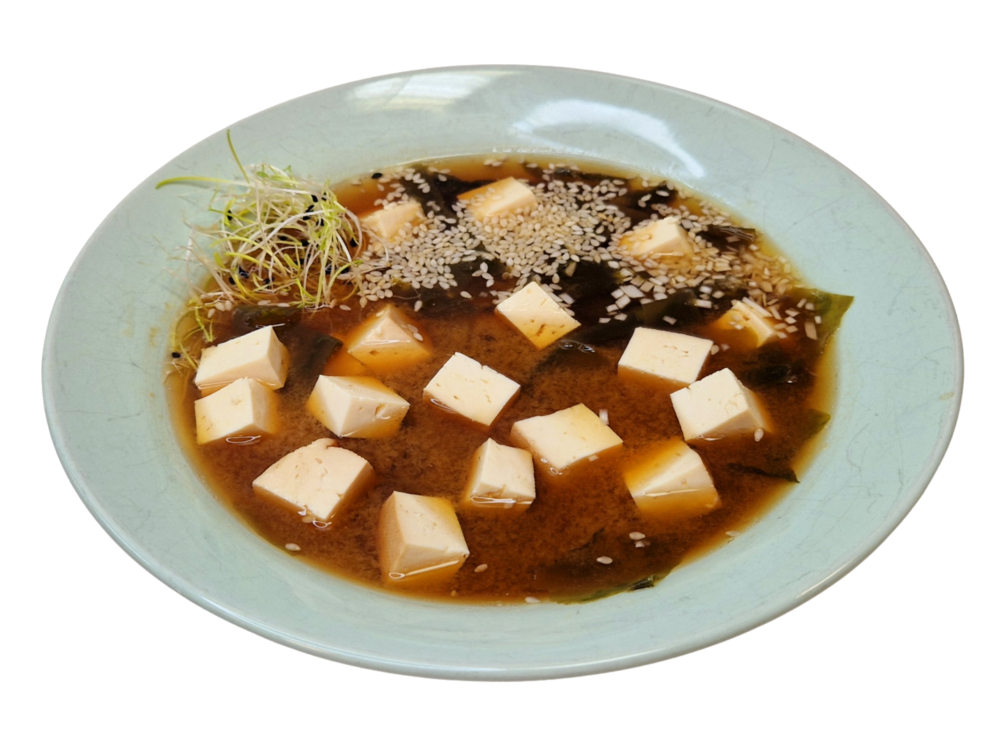 Miso z tofu
