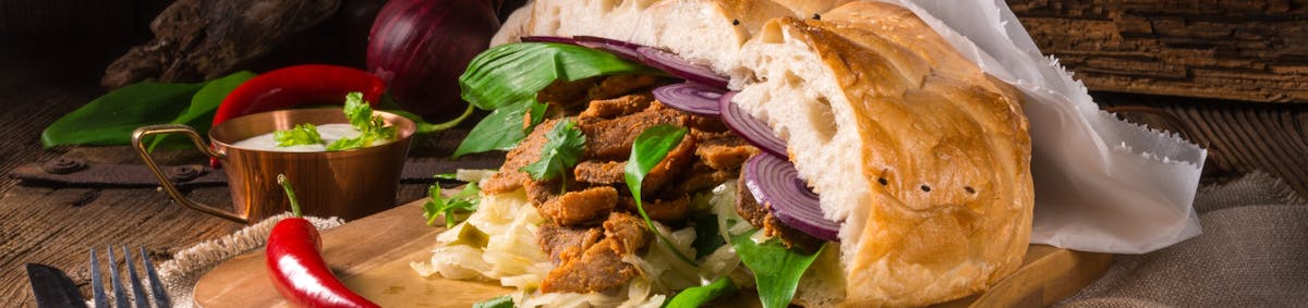 Kebab w bułce