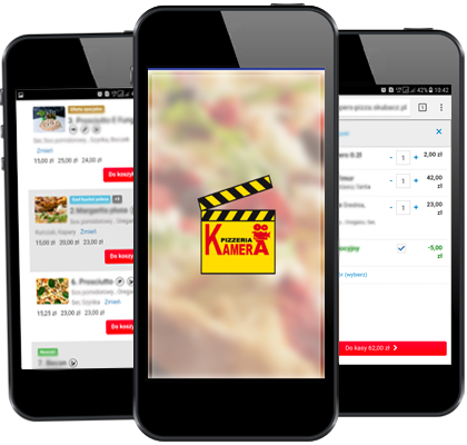 Aplikacja do zamawiania pizzy na terenie Bielska