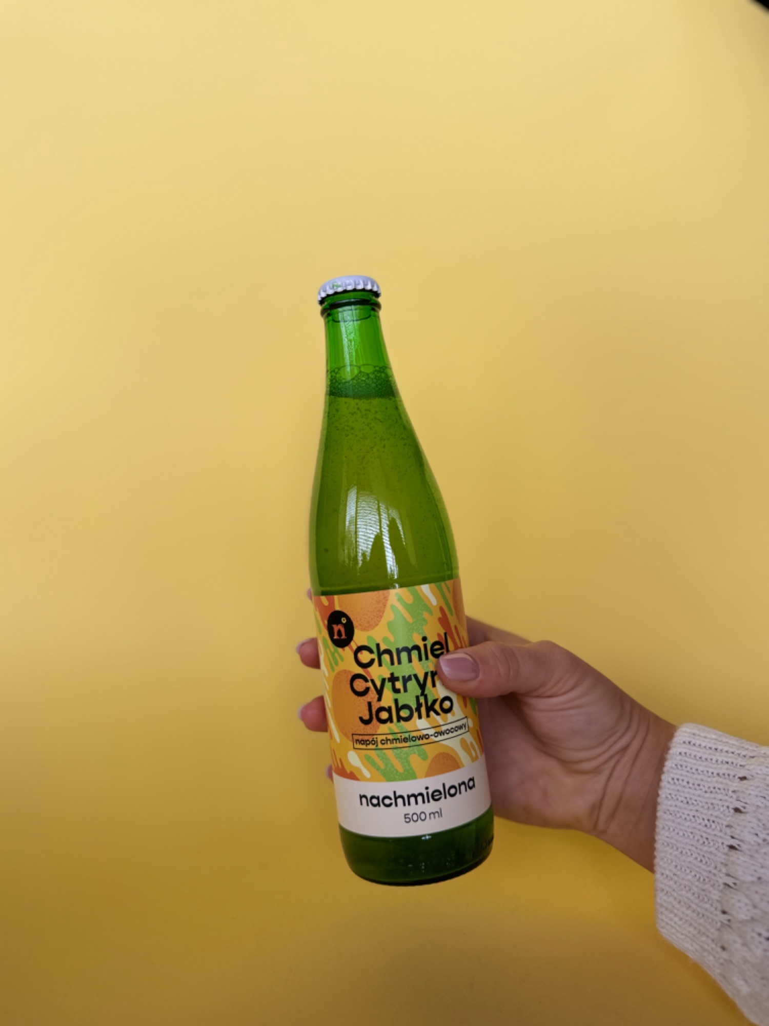 Nachmielona chmiel+woda, cytryna + jabłko