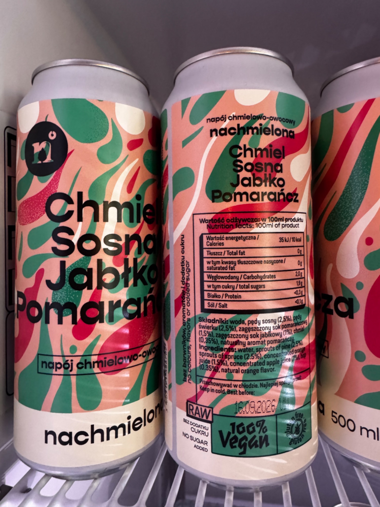 Nachmielona chmiel+sosna+pomarańcza+jabłko