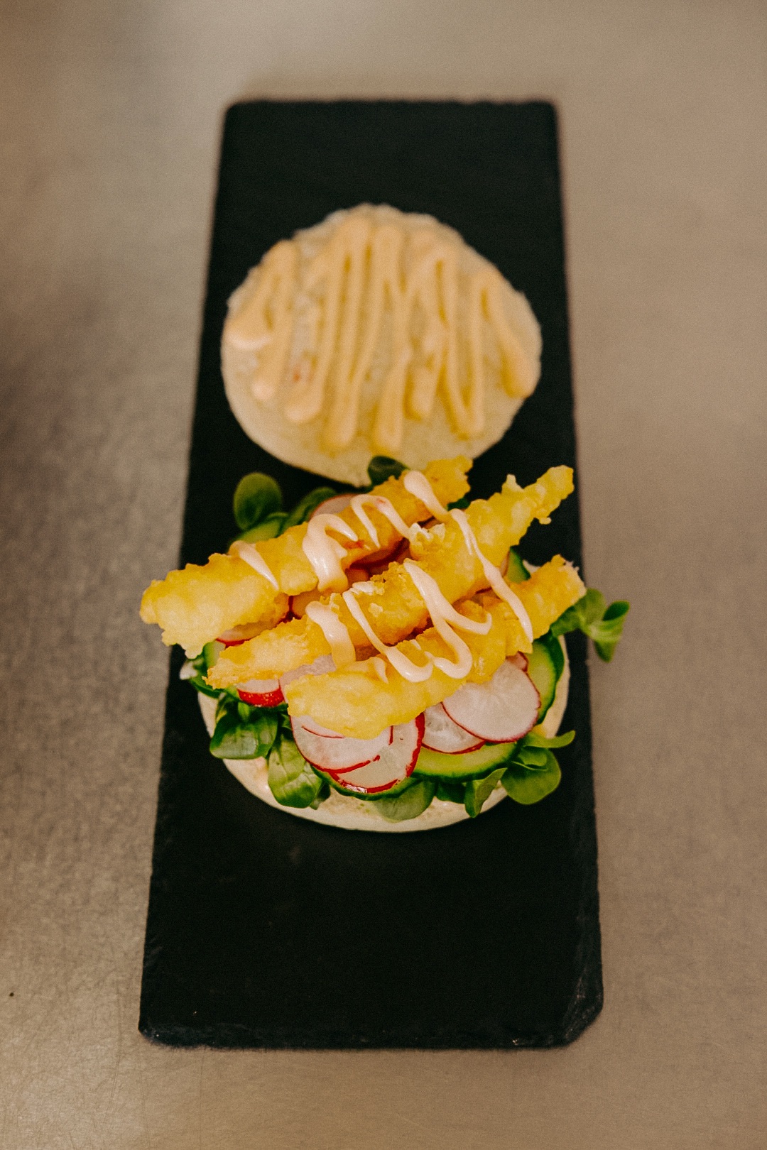 Bułka BAO krewetka, ALOES 