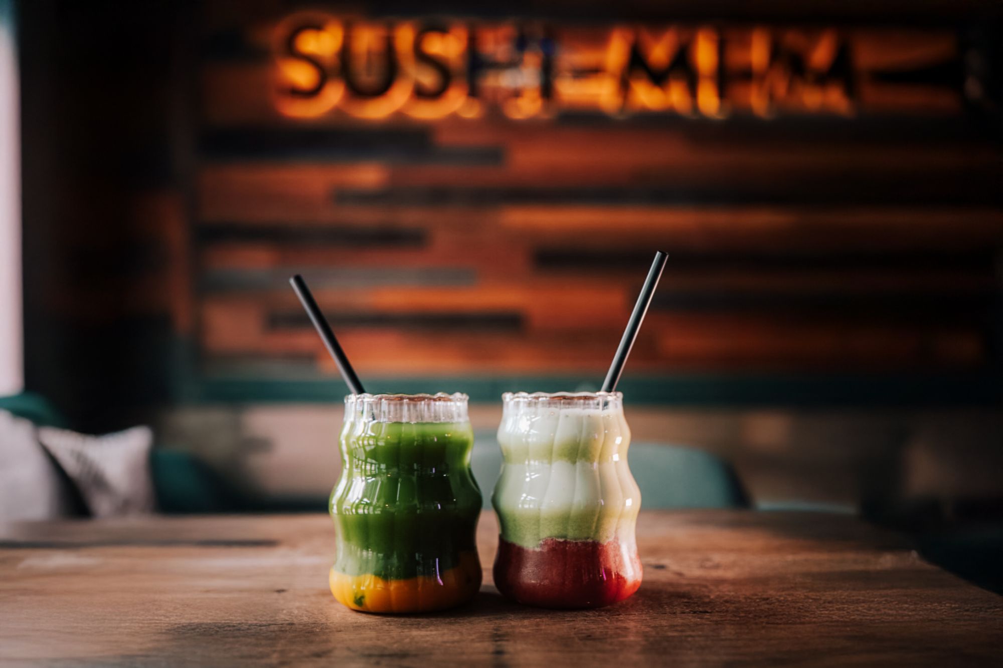 Mango coconut matcha 