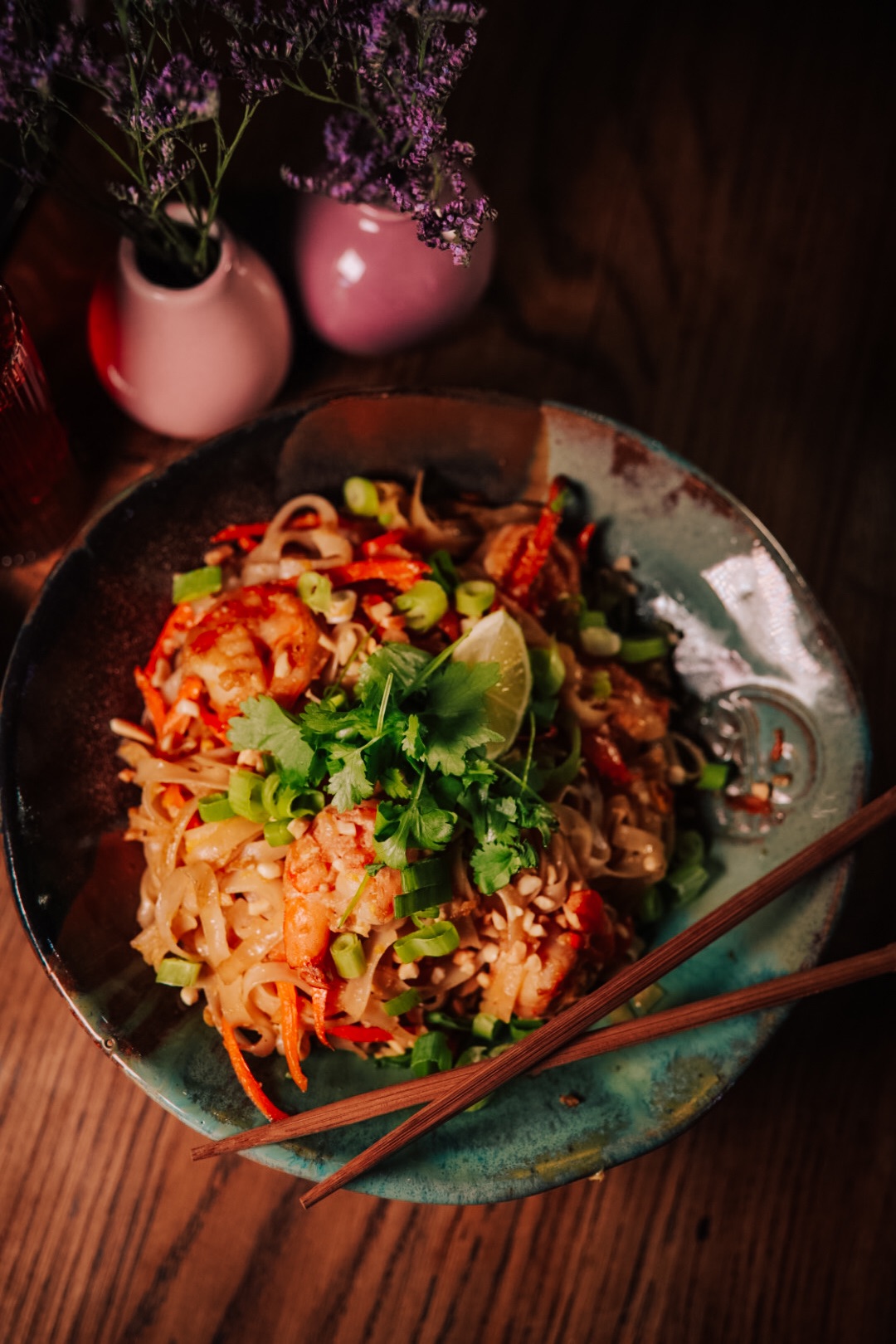Pad thai z kurczakiem 
