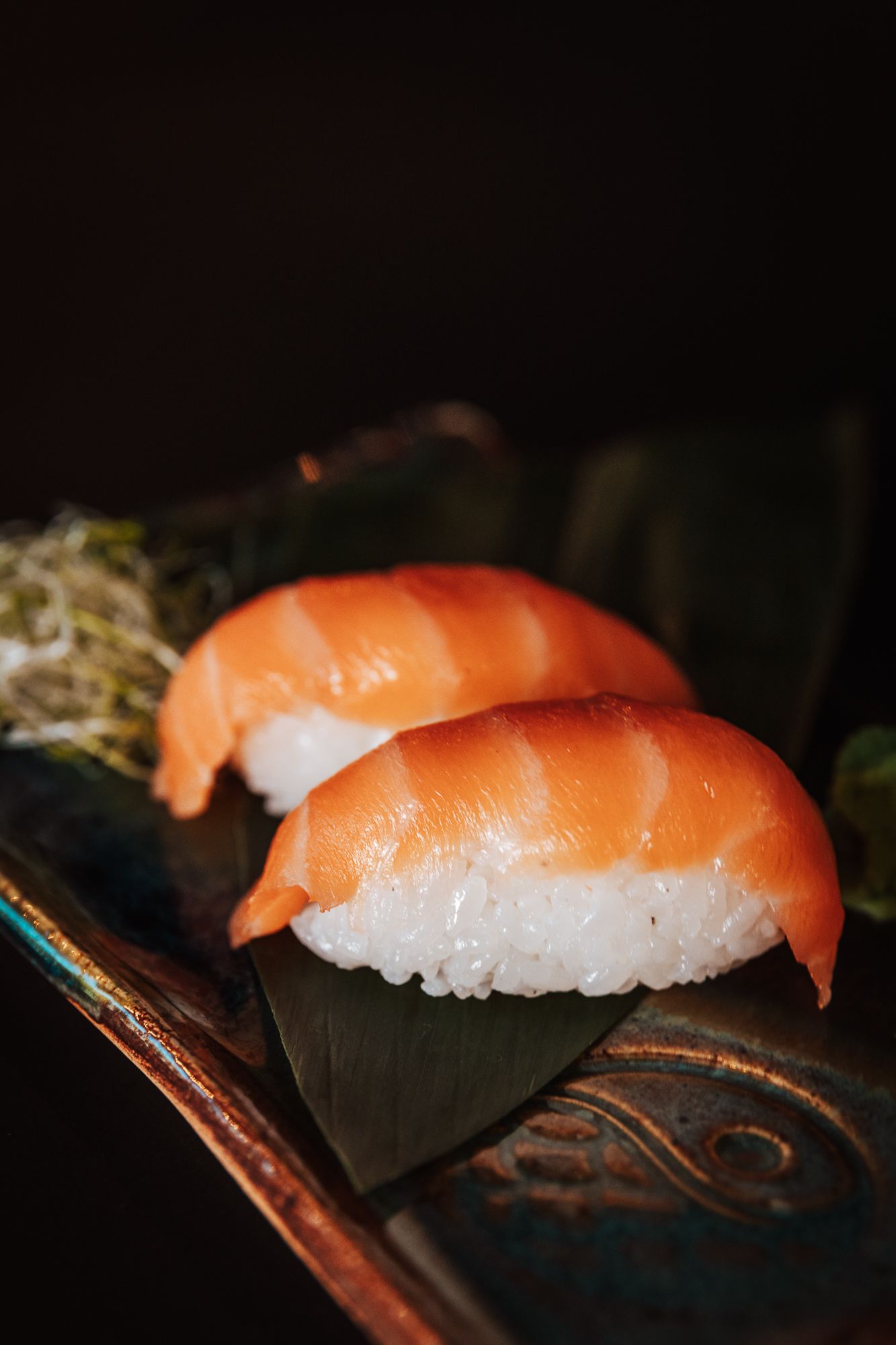 Nigiri łosoś