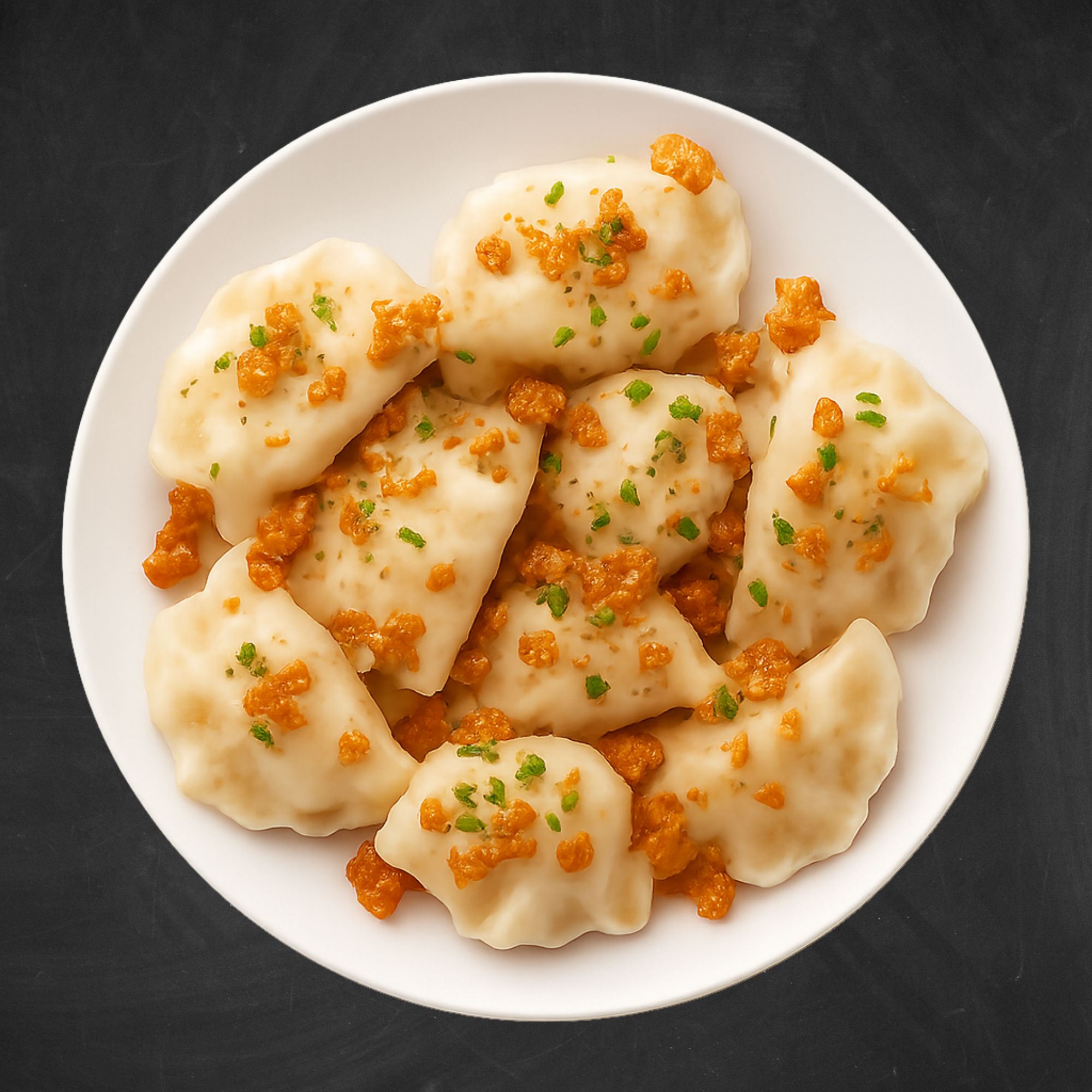 Z kapustą i grzybami