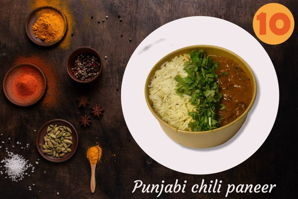 10 Punjabi chili paneer
