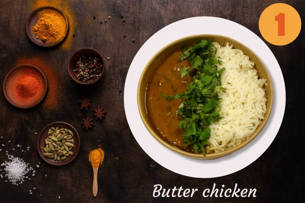 1. Butter Chicken