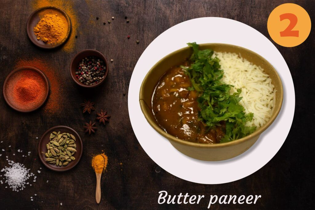 2. Butter Paneer