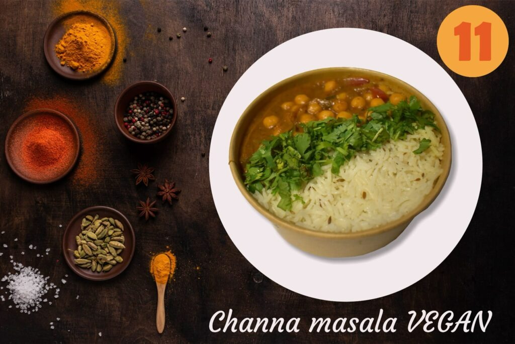 11. Channa masala VEGAN🌱