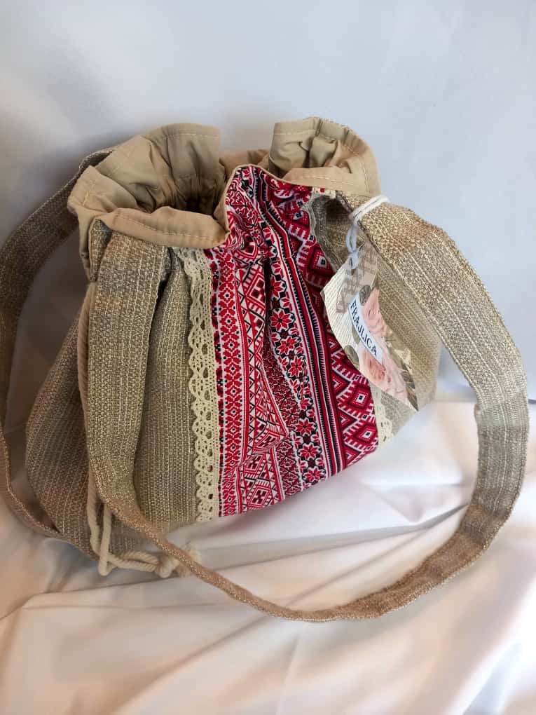 FRAJLICA Bež, etno uzorak