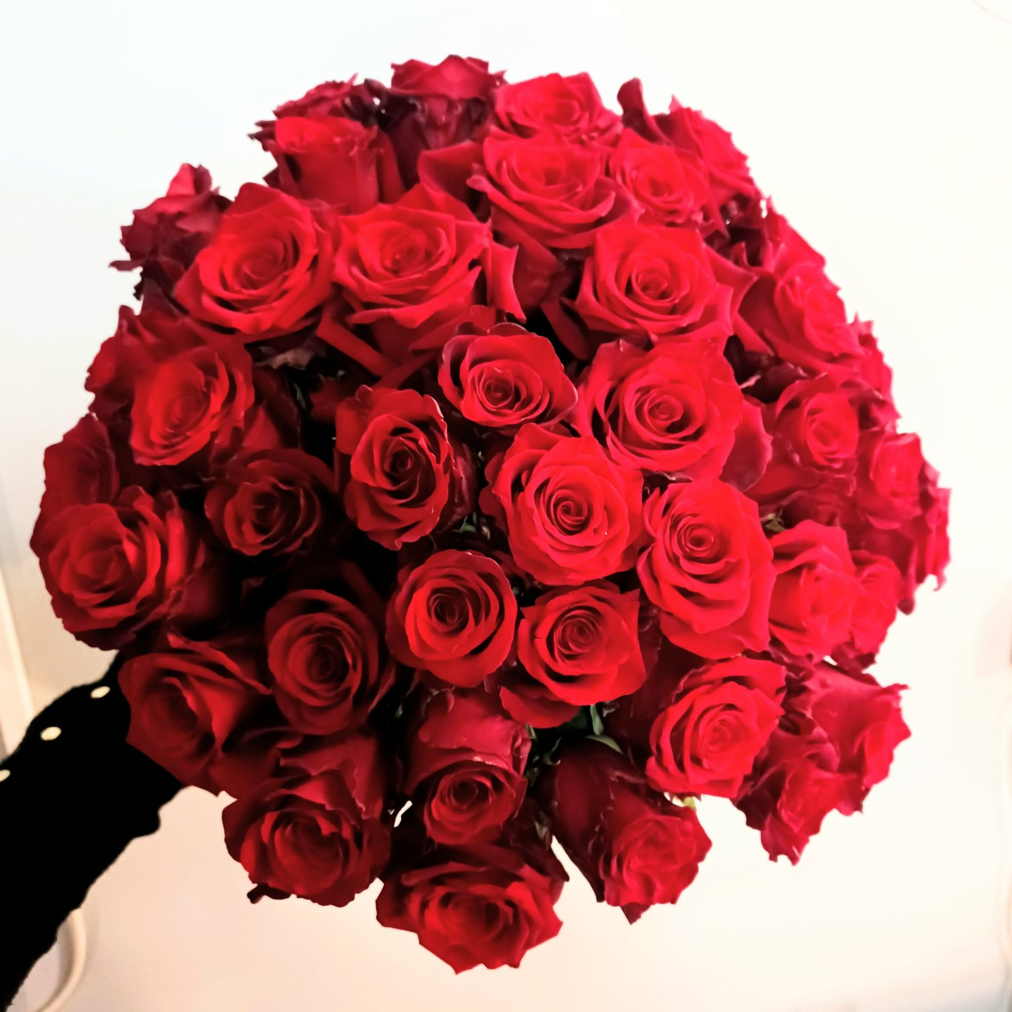 Bukiet  z czerwonych róż