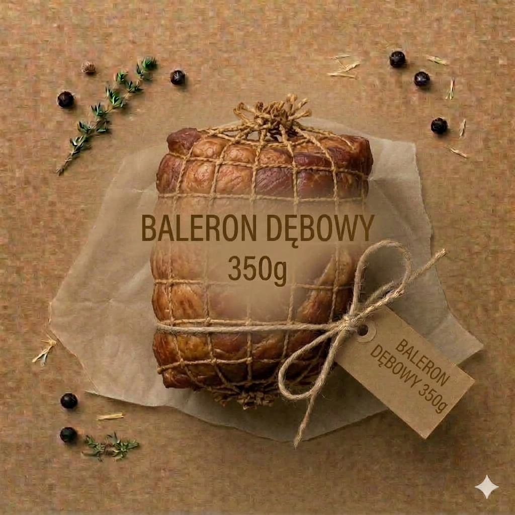 Baleron dębowy 350g