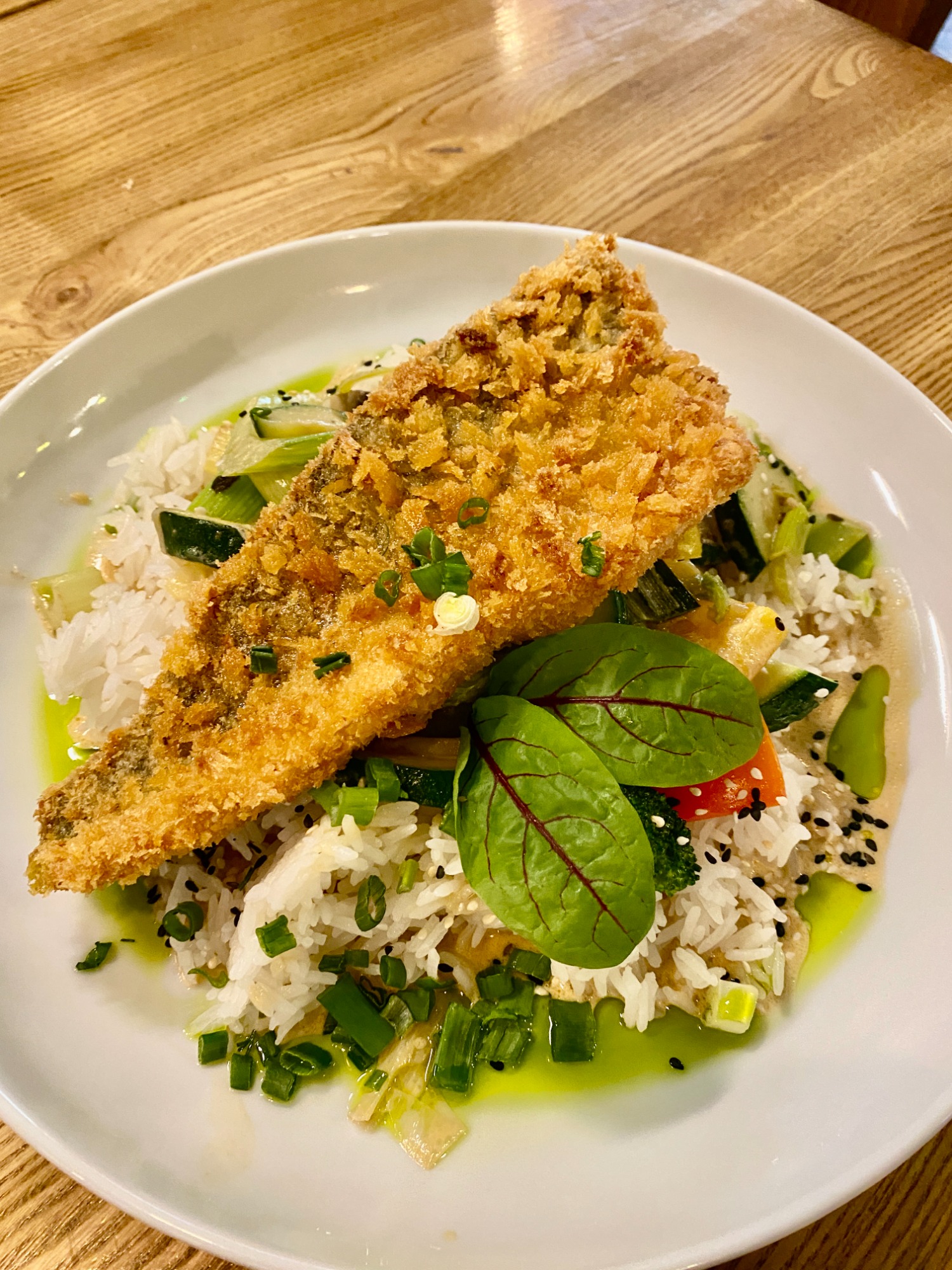 Sandacz w panko