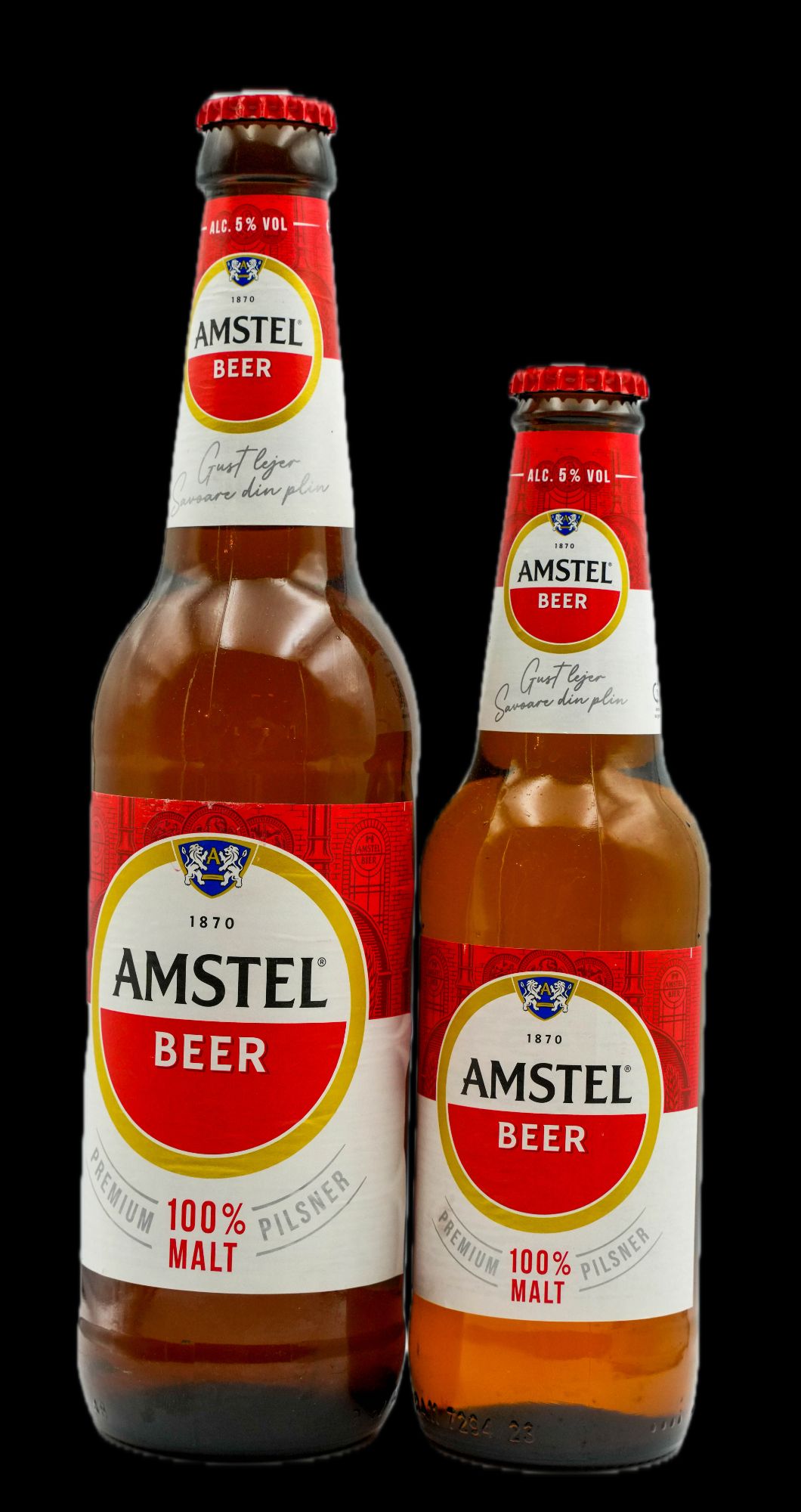BERE LA STICLĂ - Amstel 300ml 