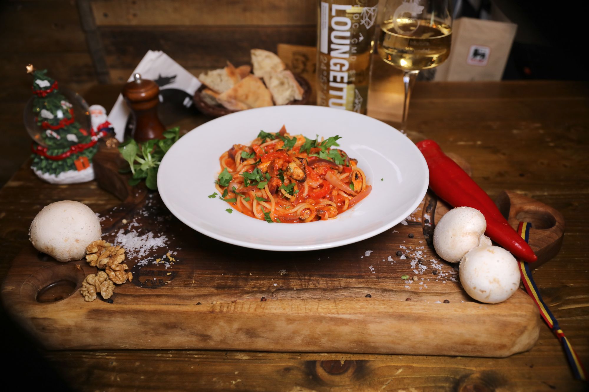 Paste cu fructe de mare