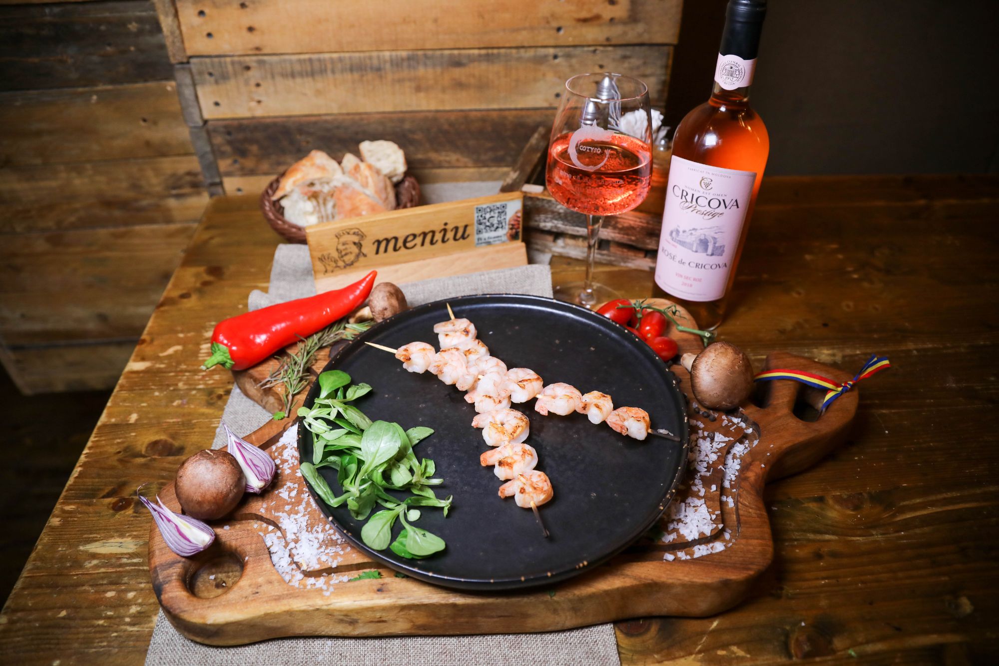 Creveti la gratar 200g