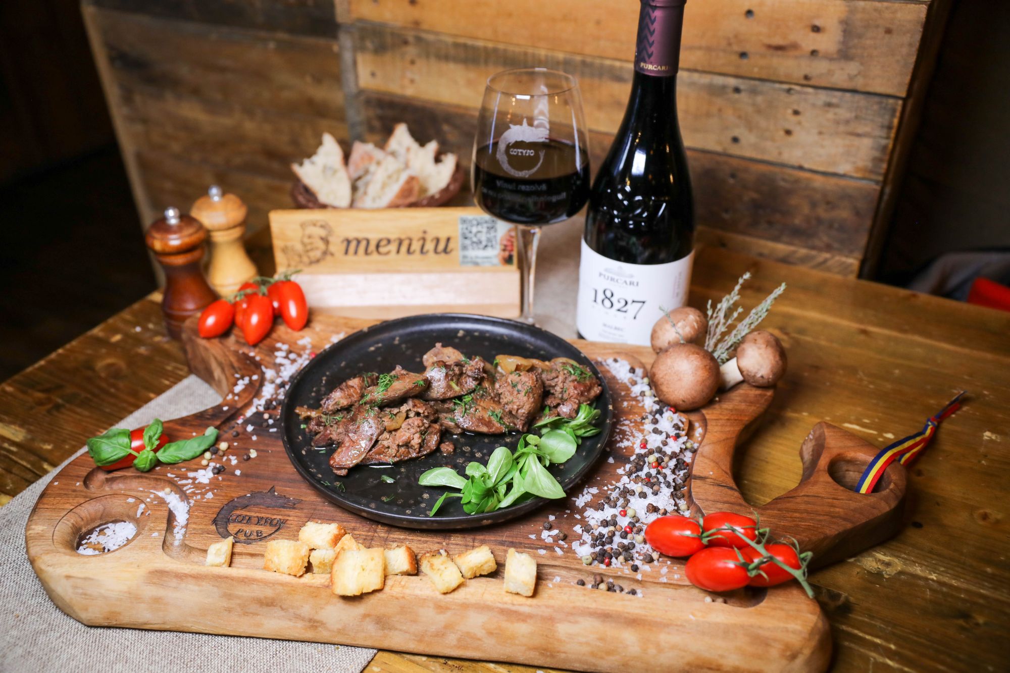 Ficăței de pui cu ceapă