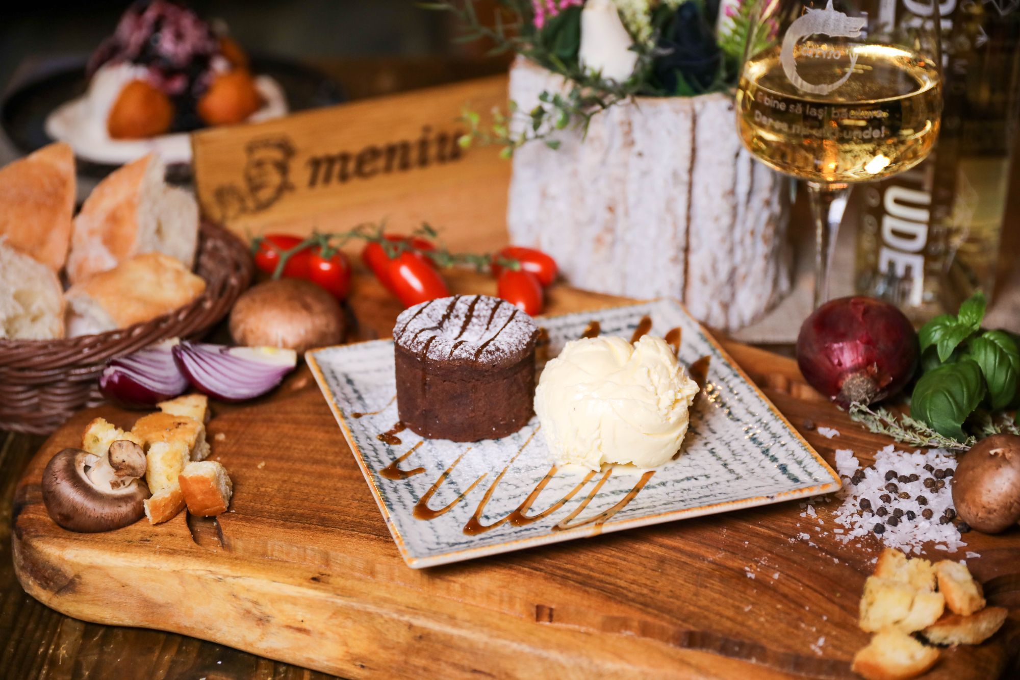 Lava Cake cu înghețată