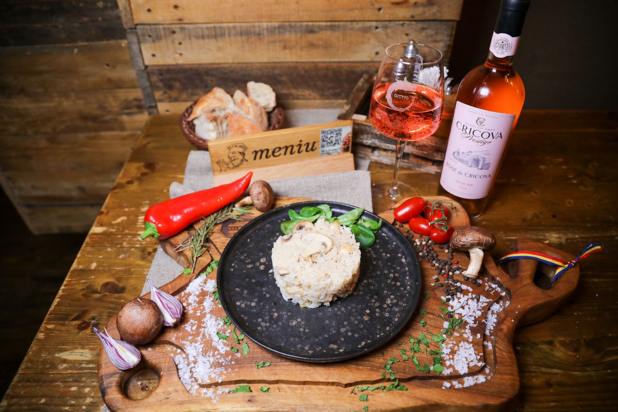 Orez cu ciuperci 250g