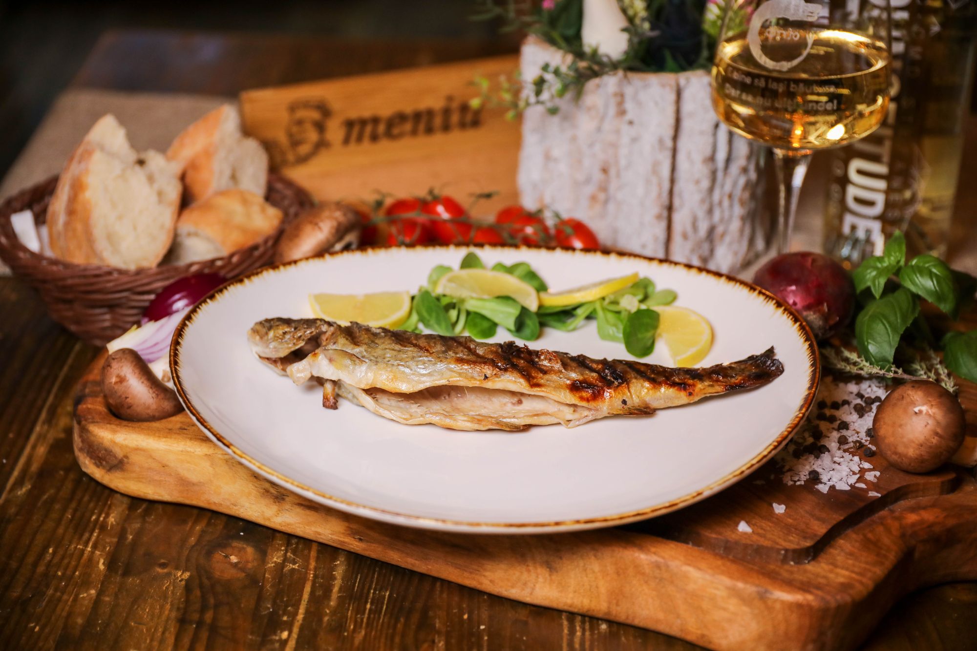 Păstrăv la grătar