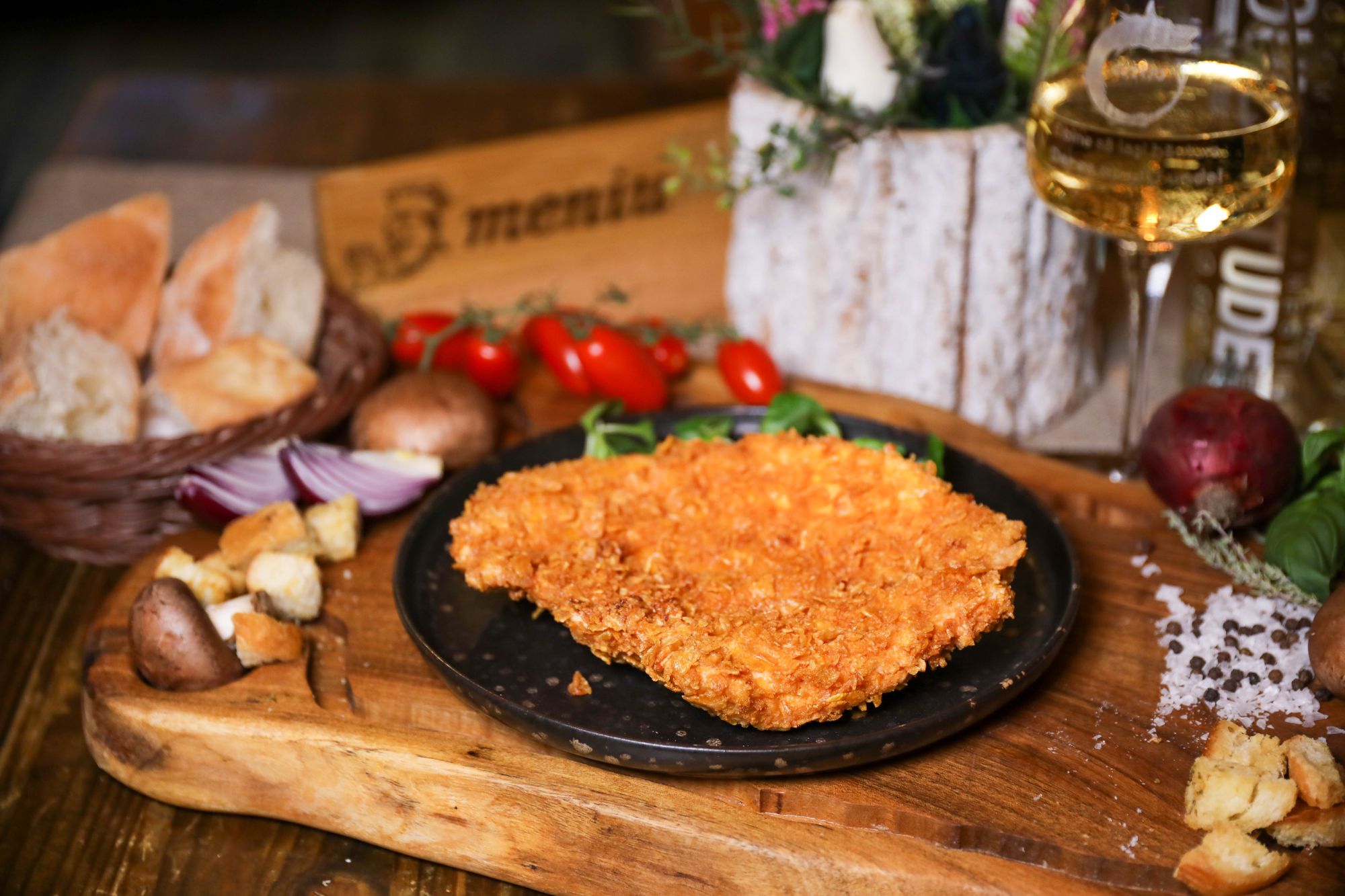 Șnițel de porc vienez