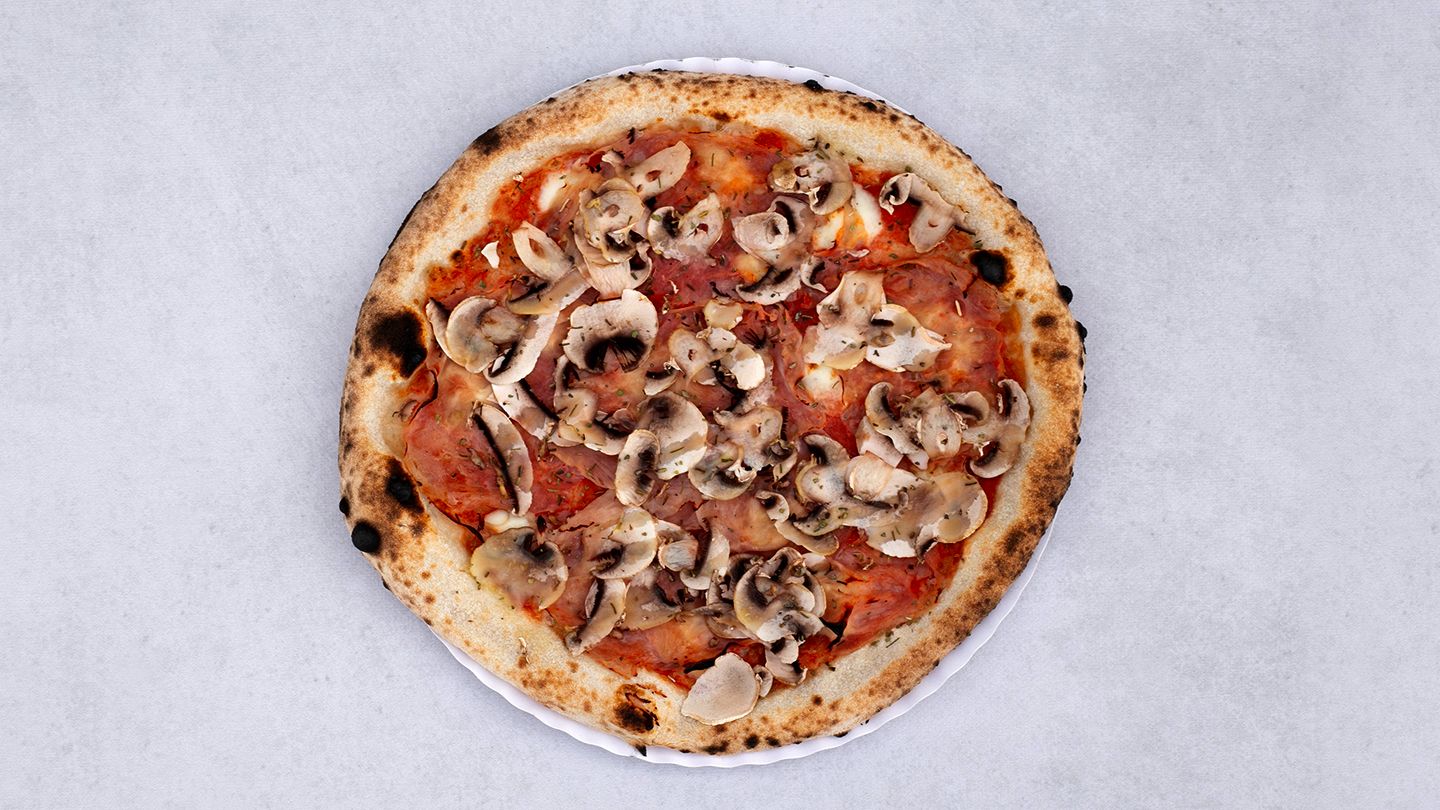 Pizza Prosciutto e Funghi