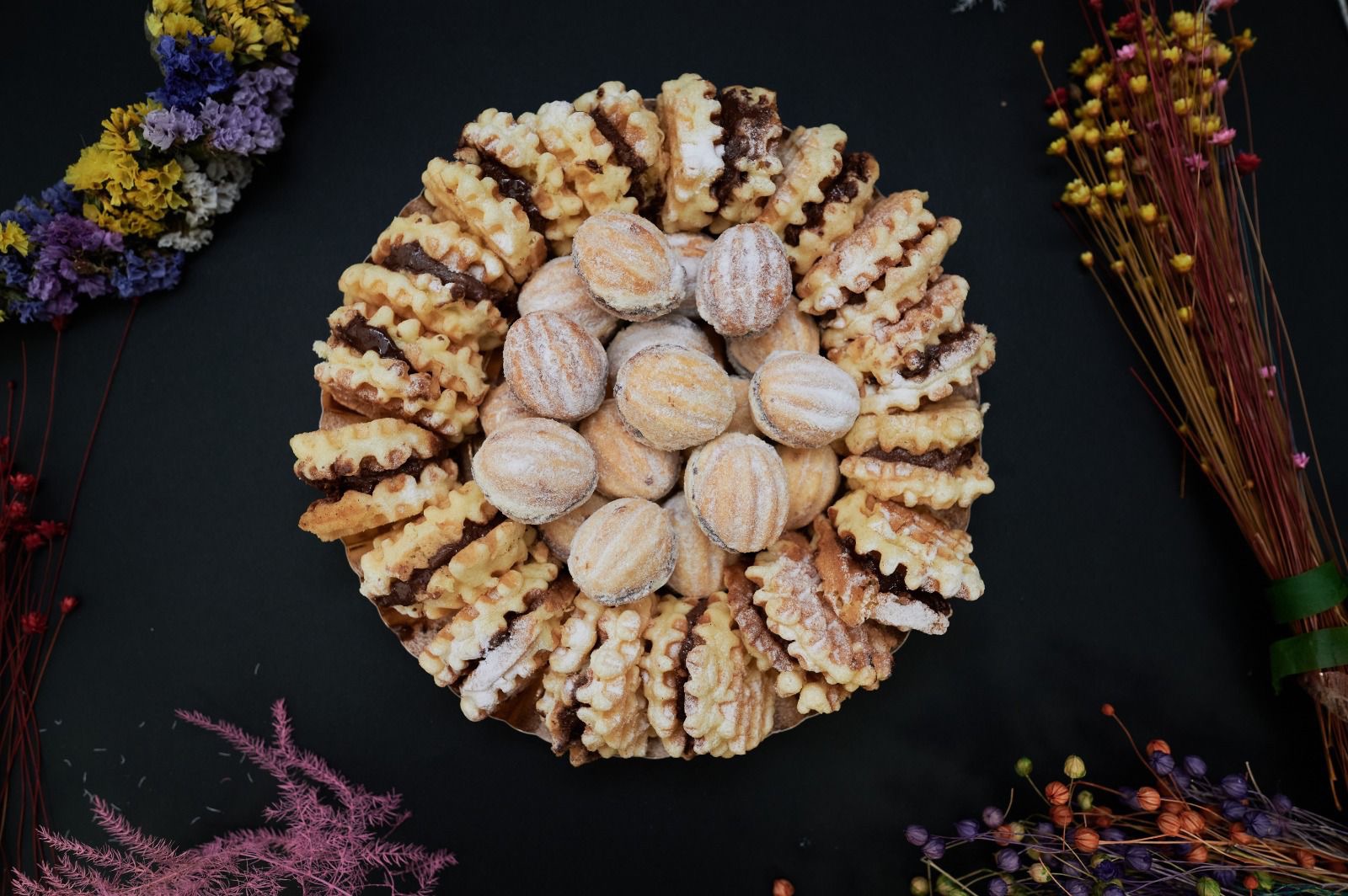 Platou faguri si nuci 1kg