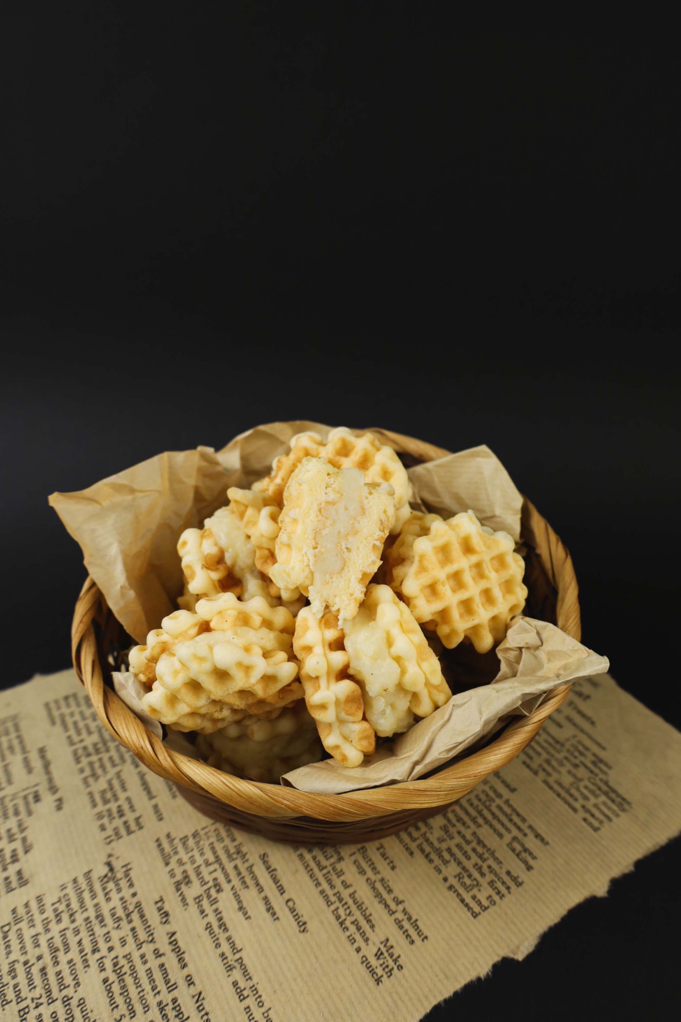 Faguri cu cremă de vanilie – 100 g