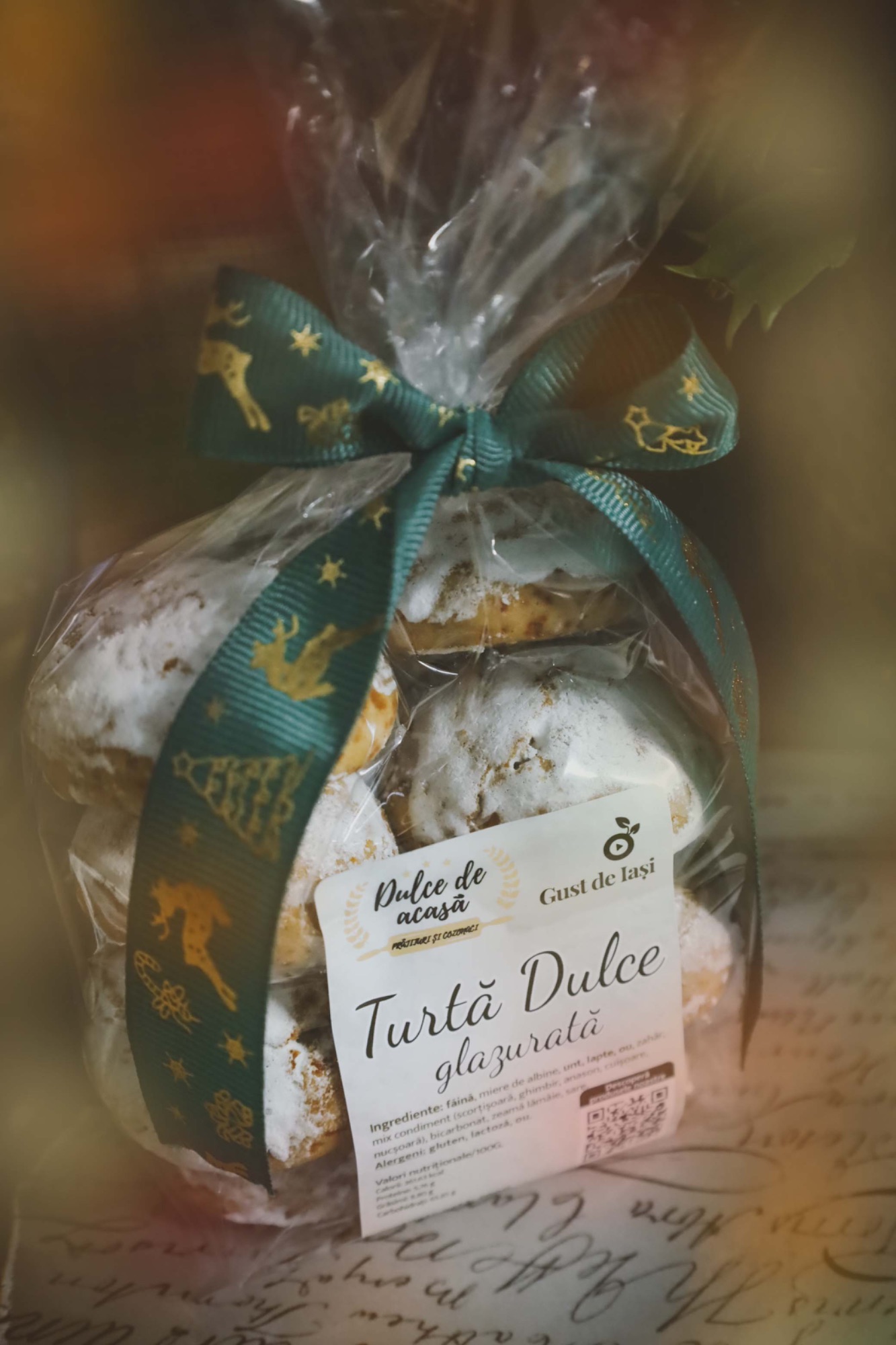 Turtă dulce glazurată 200g