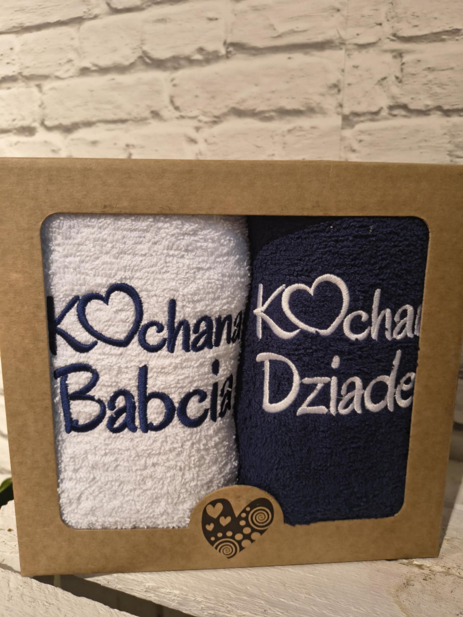 Ręczniki komplet Babcia Dziedek