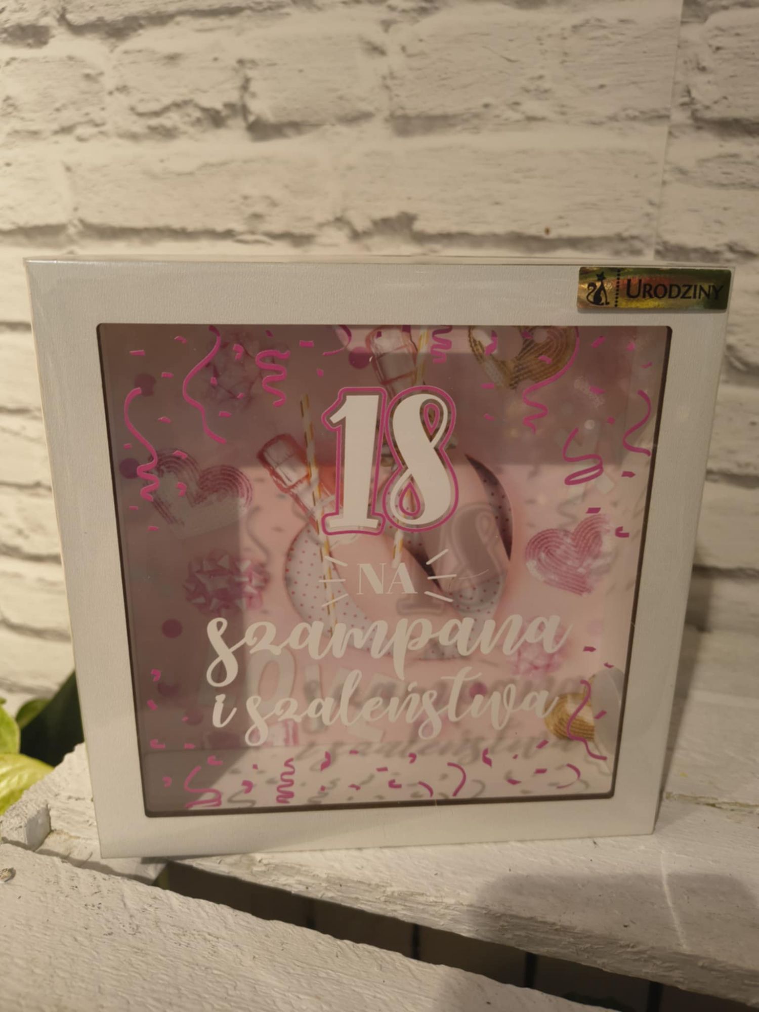 Skarbonka 18 urodziny