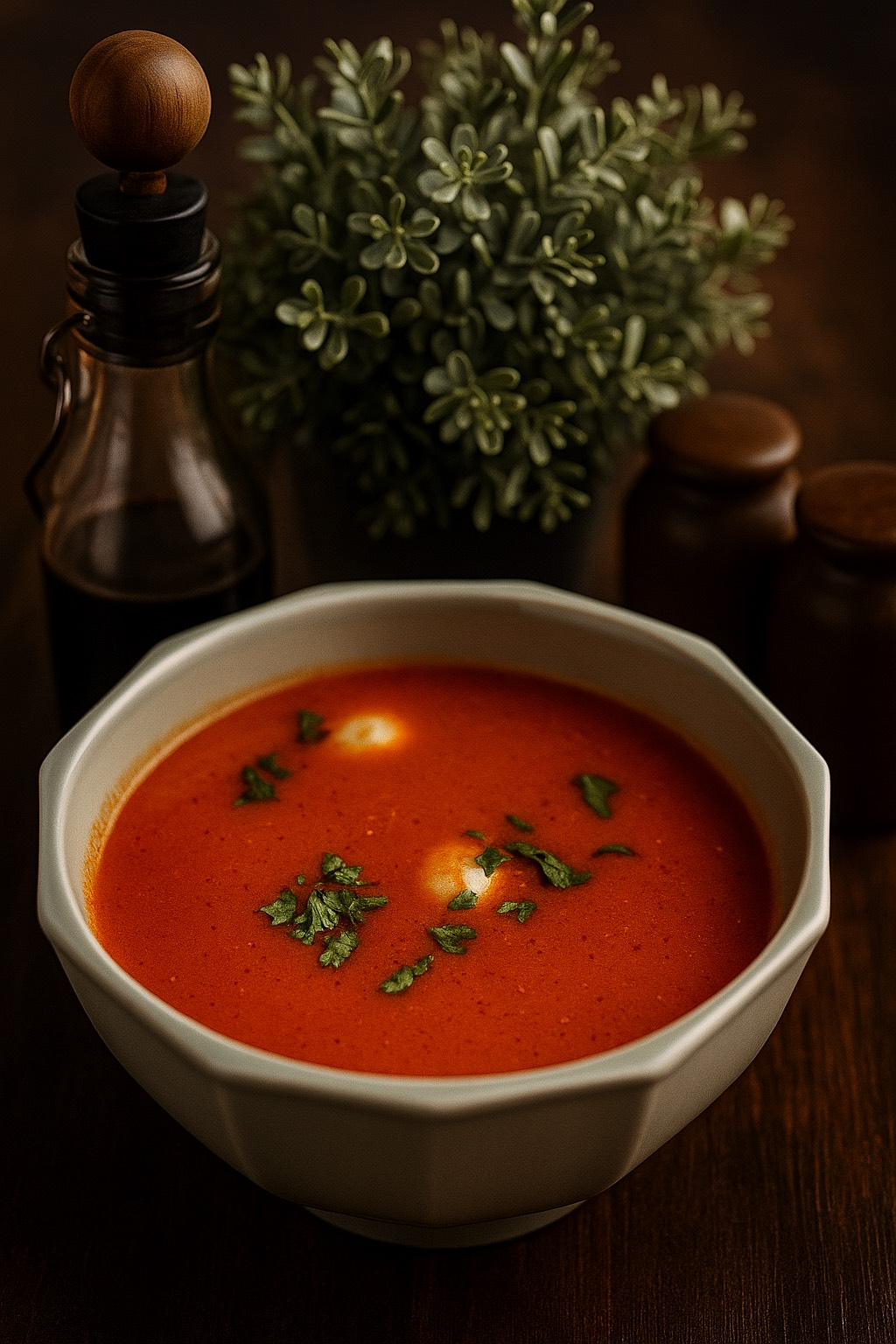 Zupa pomidorowa z makaronem