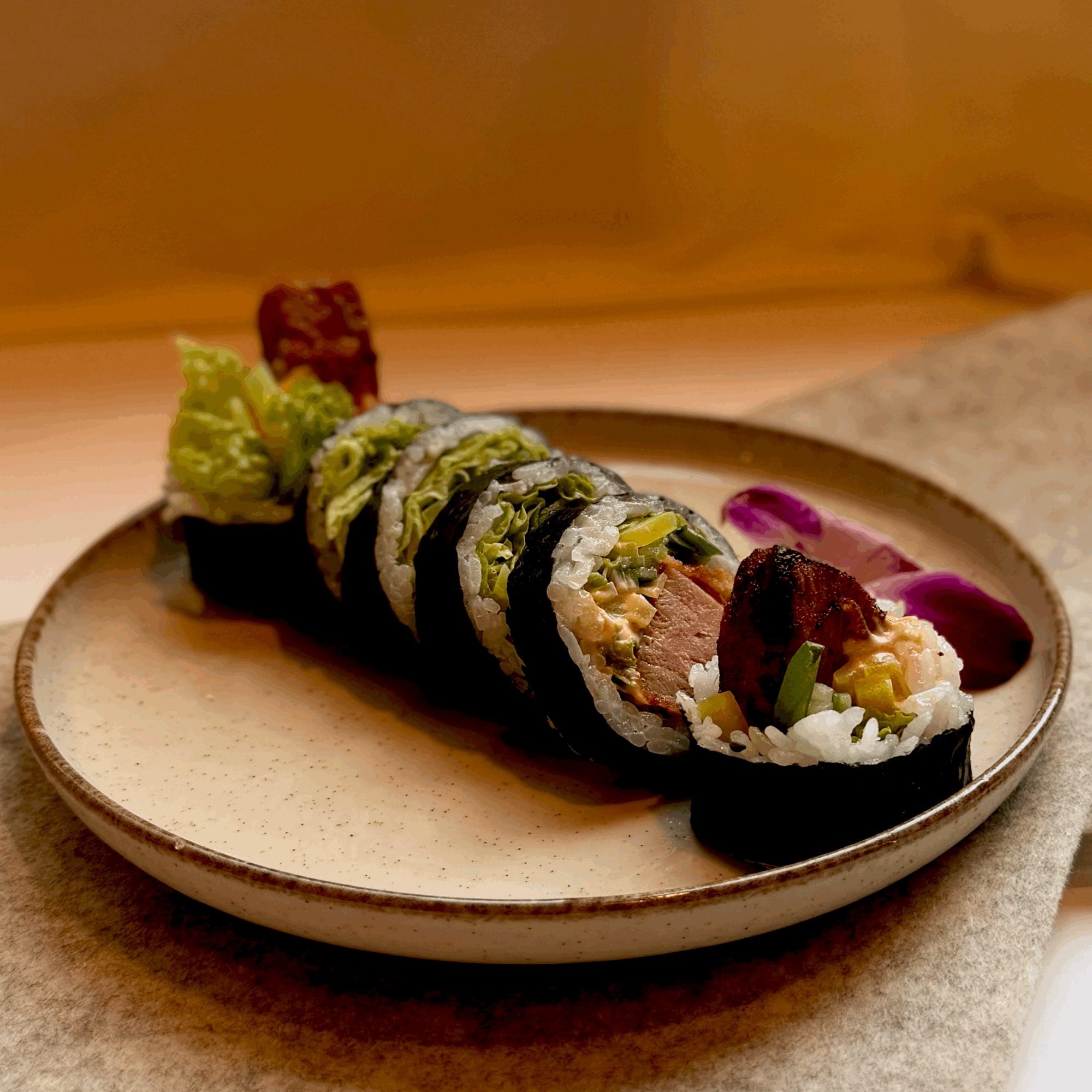 Futomaki Tuńczyk w tempurze