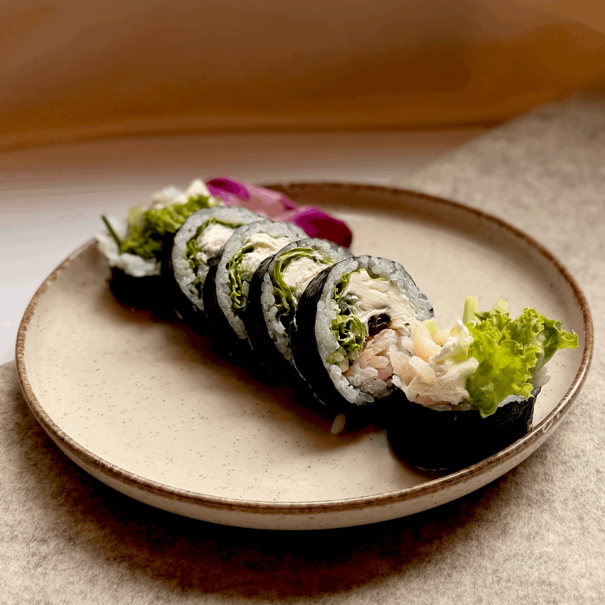 Futomaki Gotowane krewetki