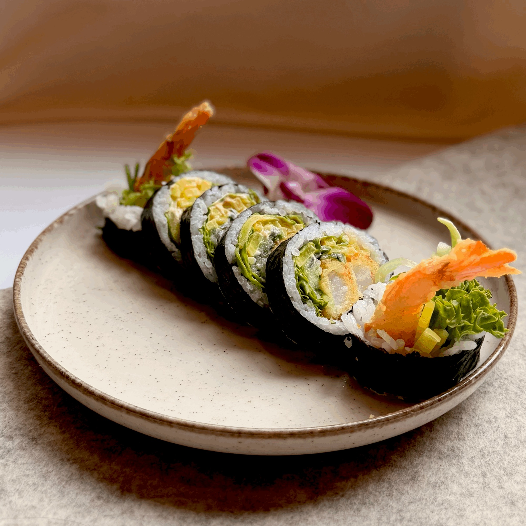 Futomaki Krewetka w tempurze