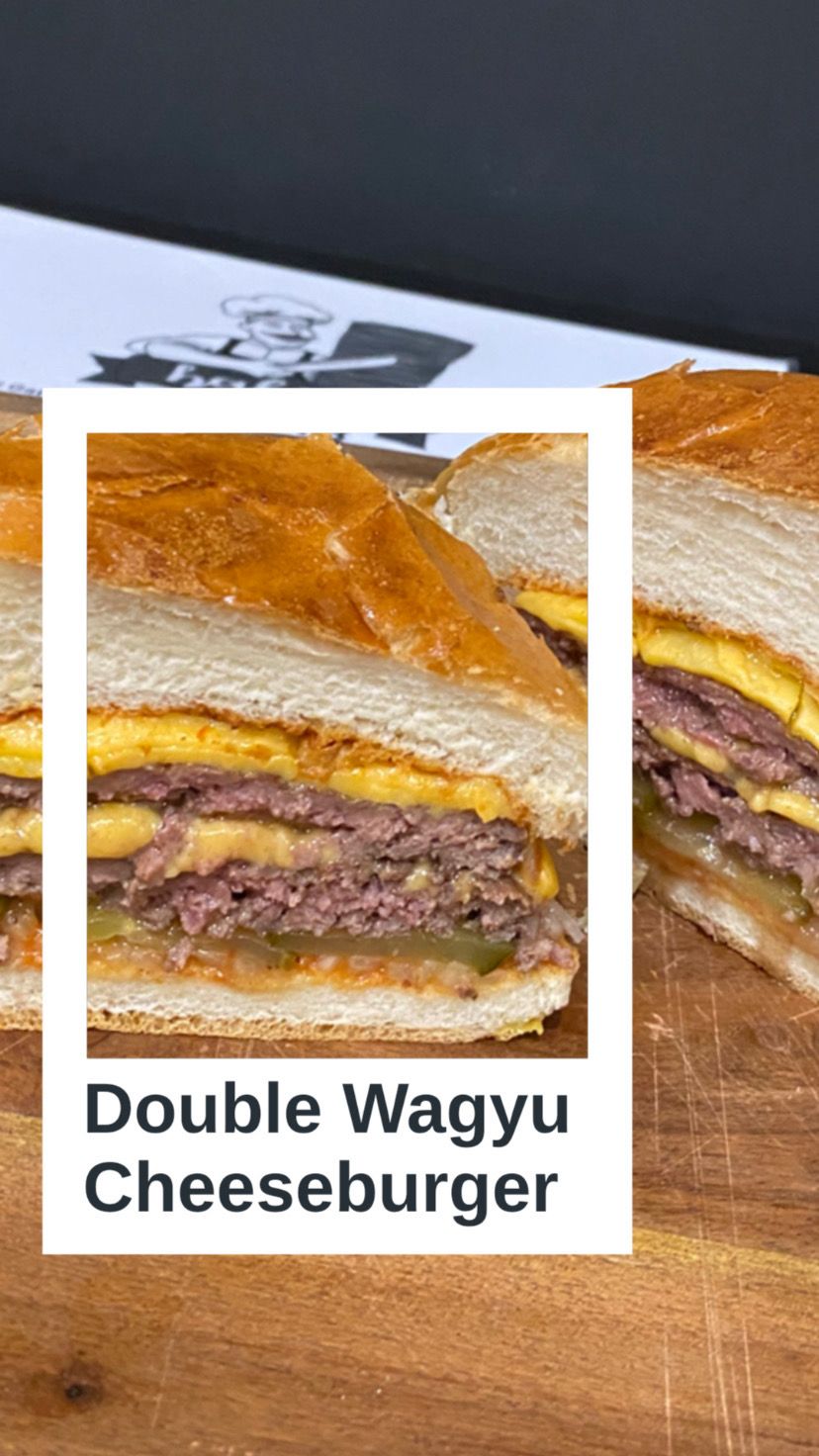 Cheeseburger z wołowiną Wagyu