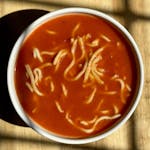 Zupa pomidorowa z makaronem domowym﻿