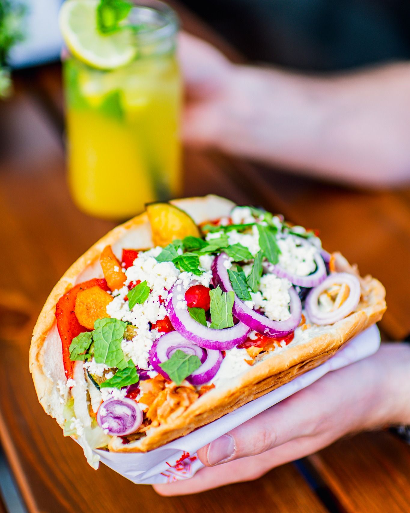 Kebab w bułce MAŁY