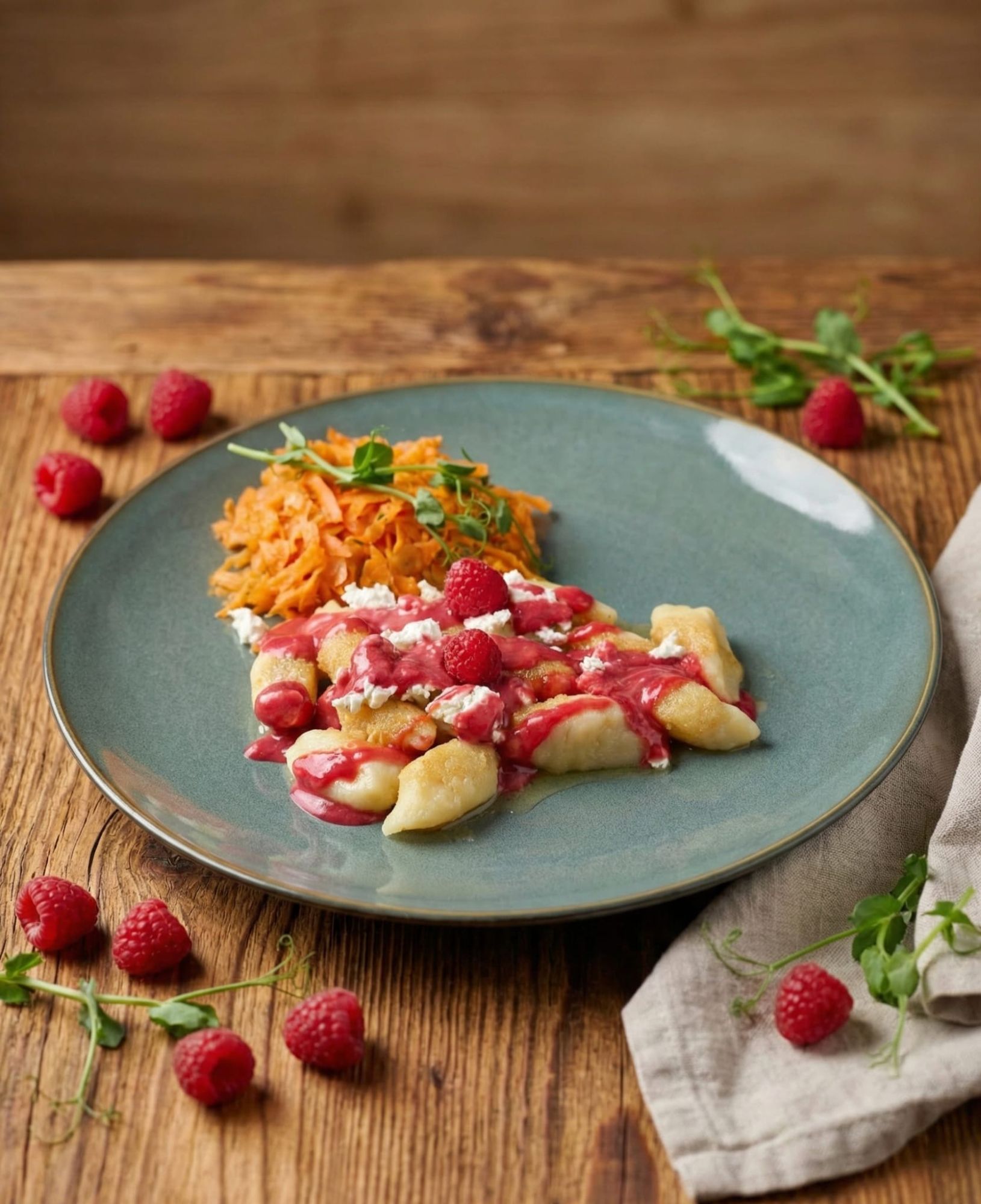 Kluseczki leniwe na słodko   