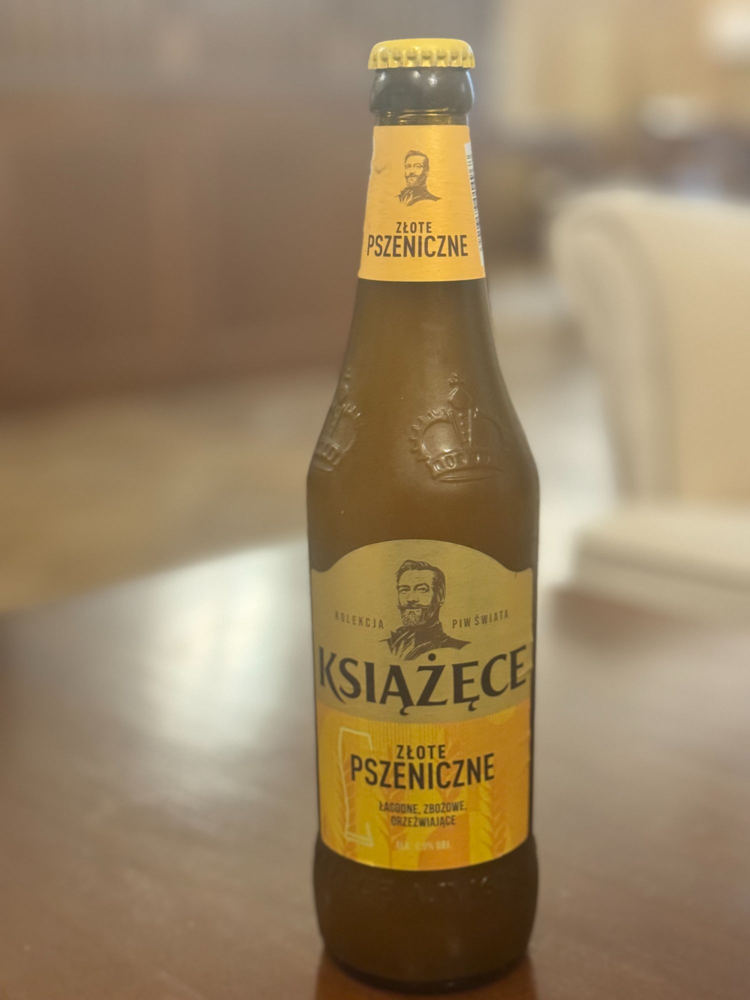Piwo Książęce Złote Pszeniczne