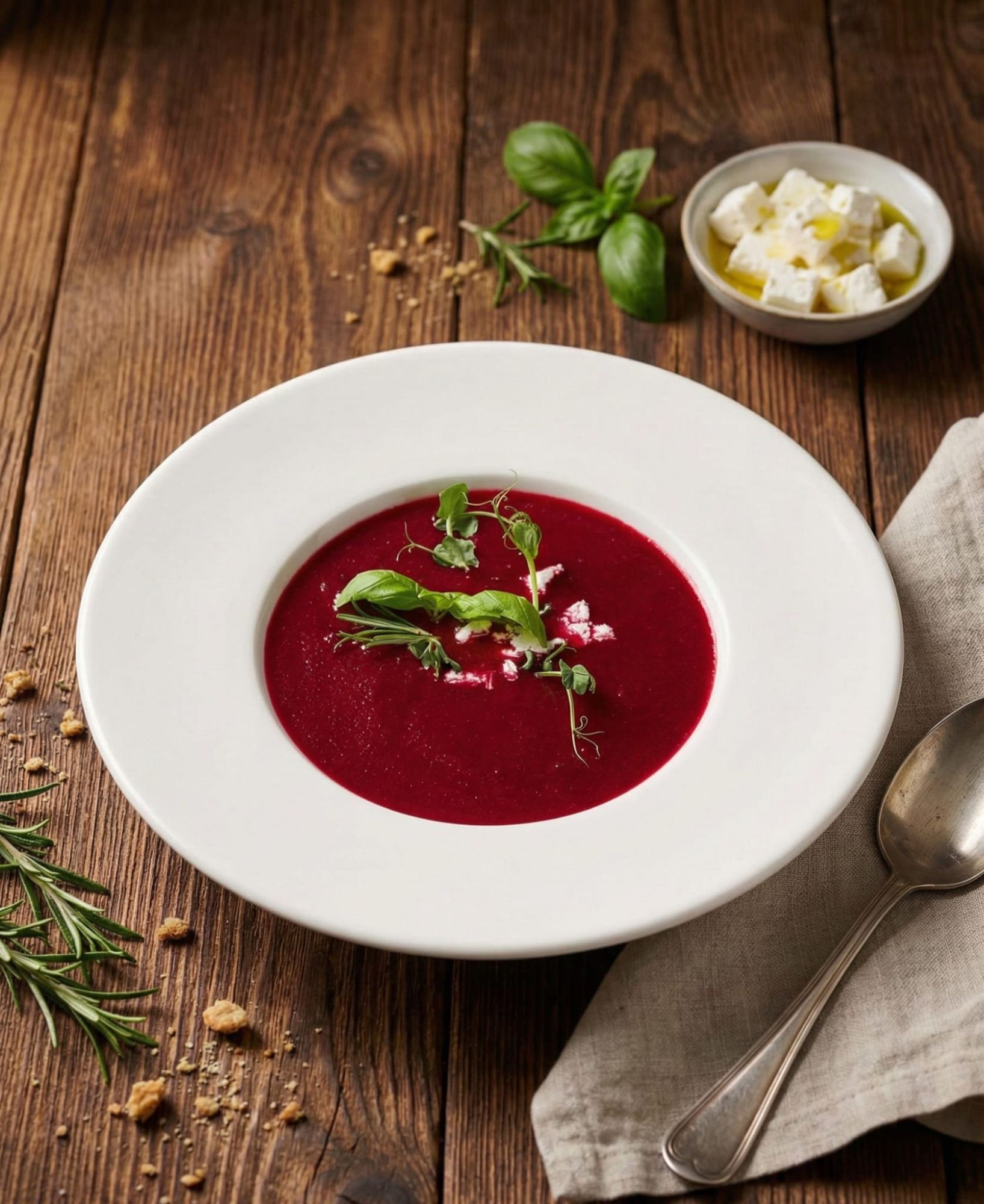 Krem z buraka na mleku kokosowym    